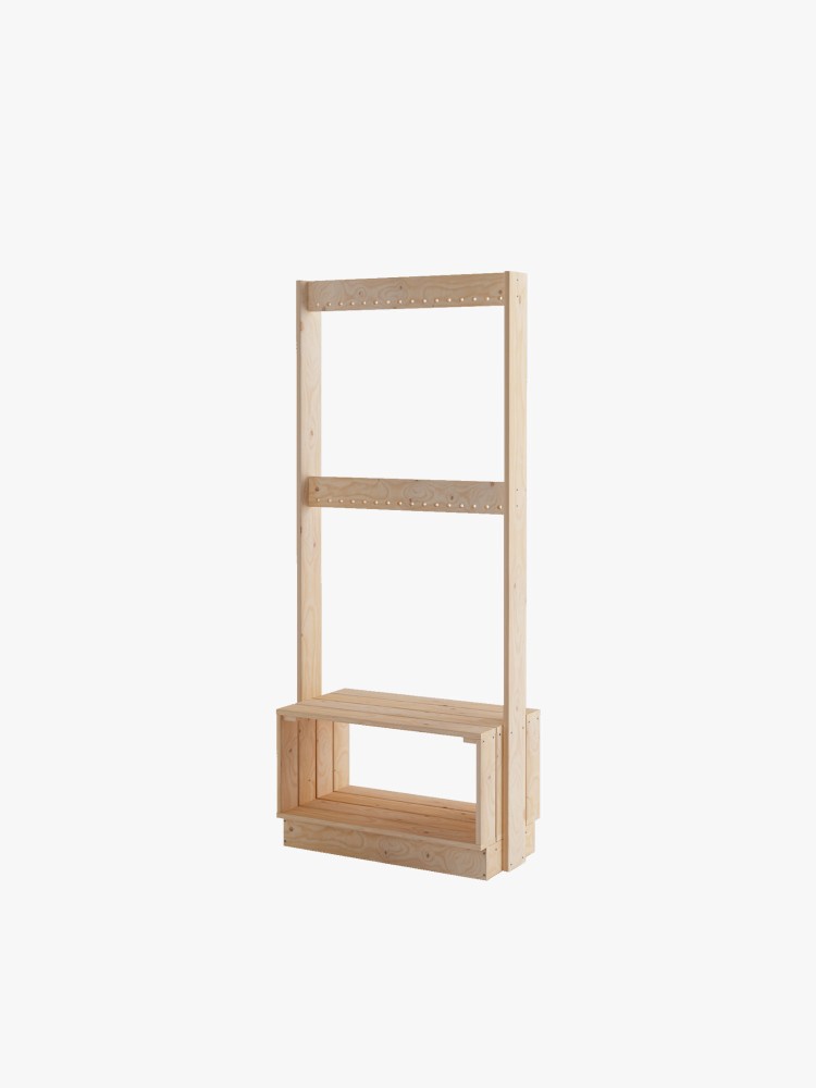 BEKA suporte para cabides infantil 160x70
