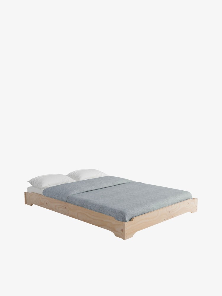 MENDI cama de casal de chão 140