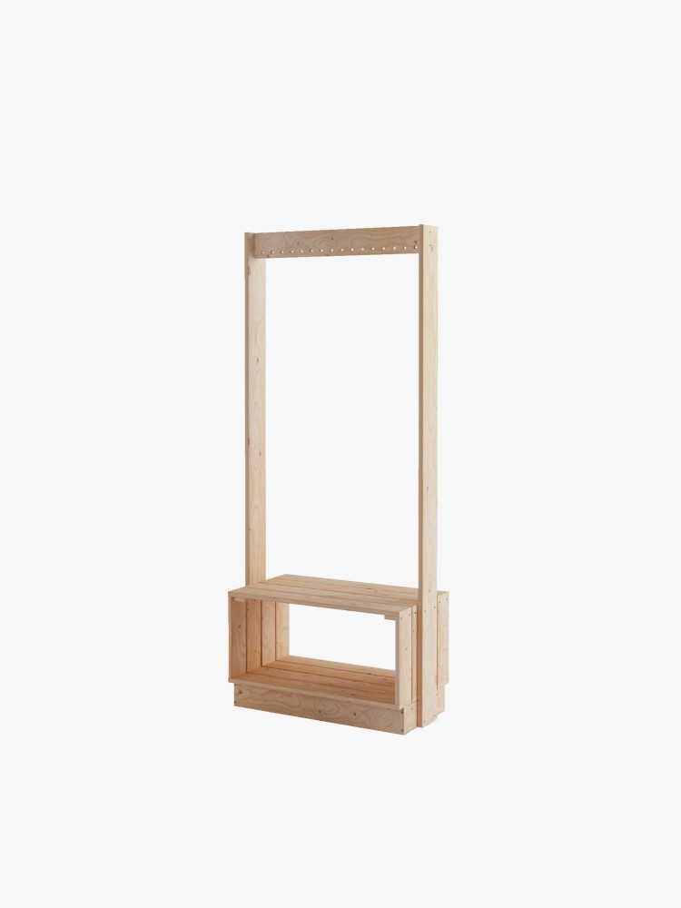 BEKA suporte para cabides 160x70