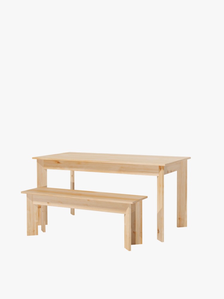 BATU conjunto mesa 150x80 com bancos