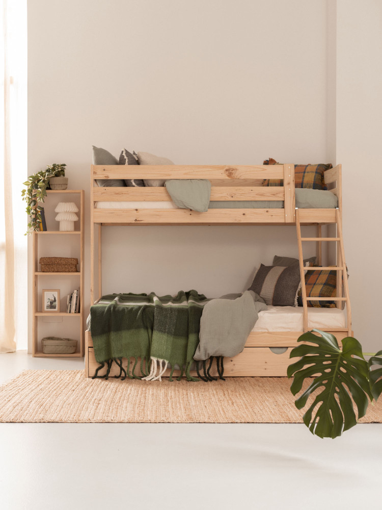 TRIOLO beliche de casal 140 com gaveta-cama 2