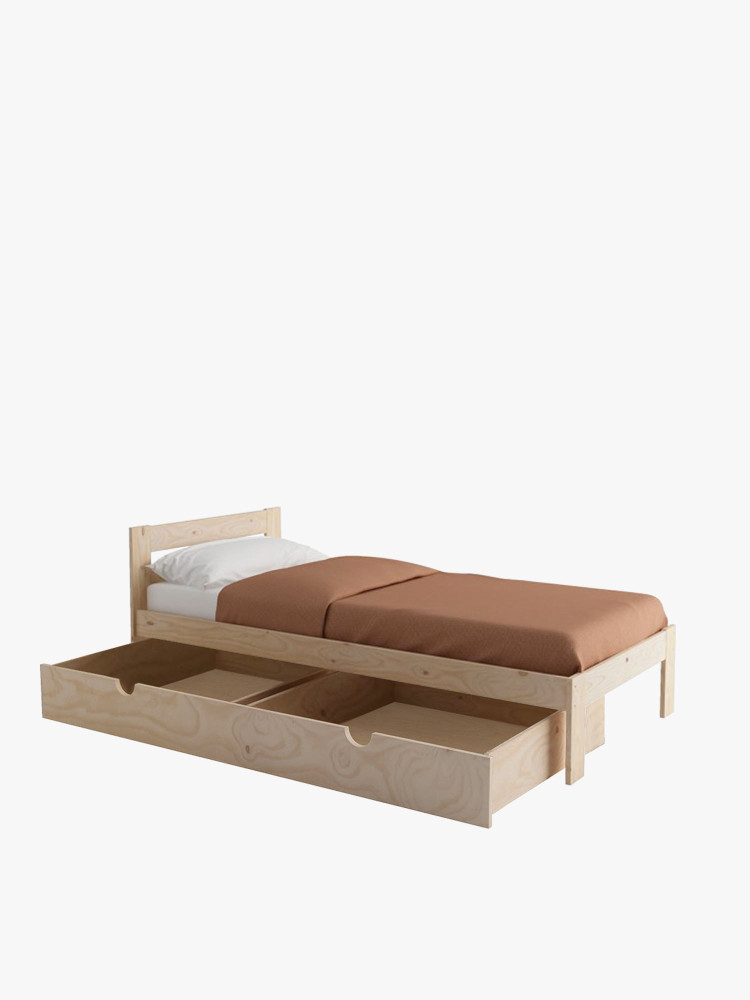 LORE cama individual 80 com 1 gaveta de arrumação