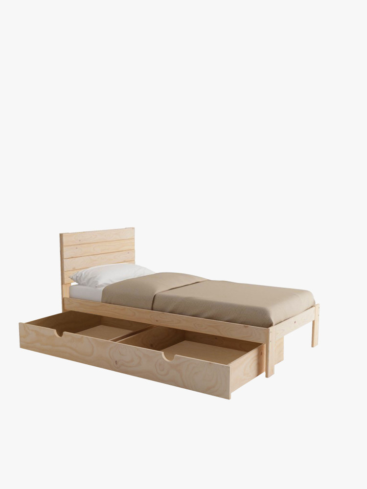 TESTA cama individual 80 com 1 gaveta de arrumação