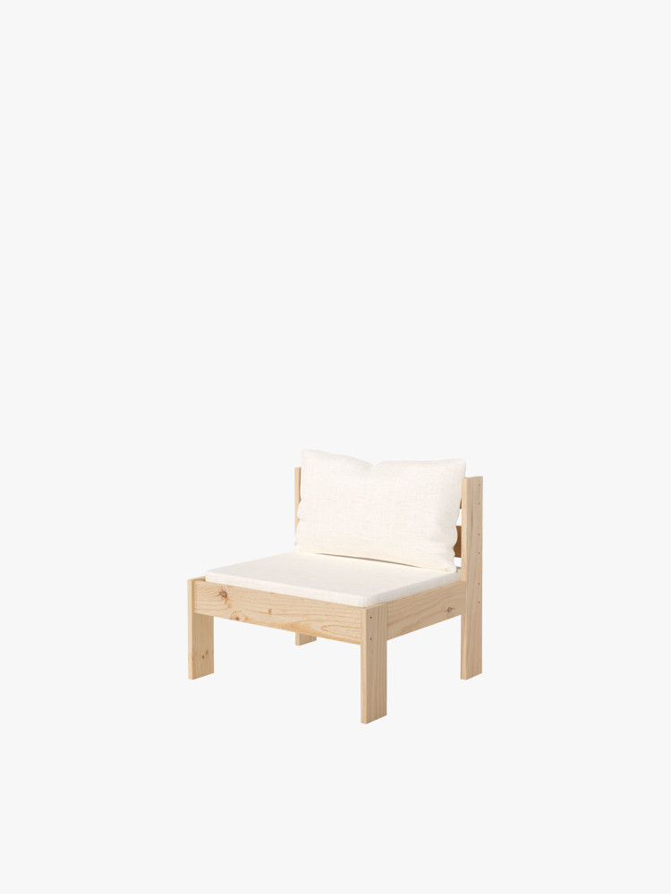OREKA poltrona modular com encosto