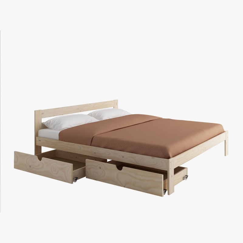 LORE CAMA 180 COM GAVETAS...