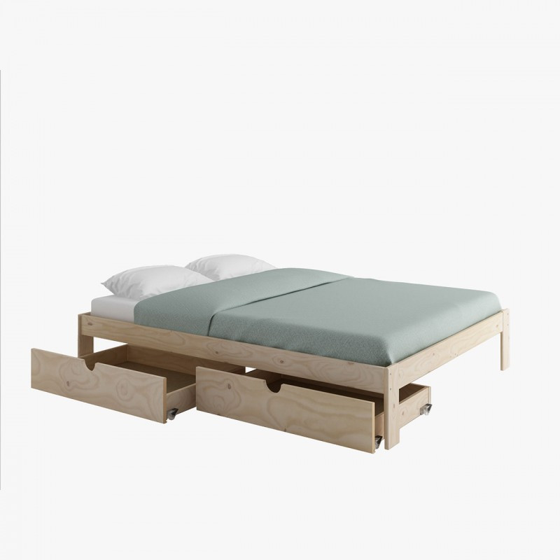BASO CAMA 160 COM GAVETAS...
