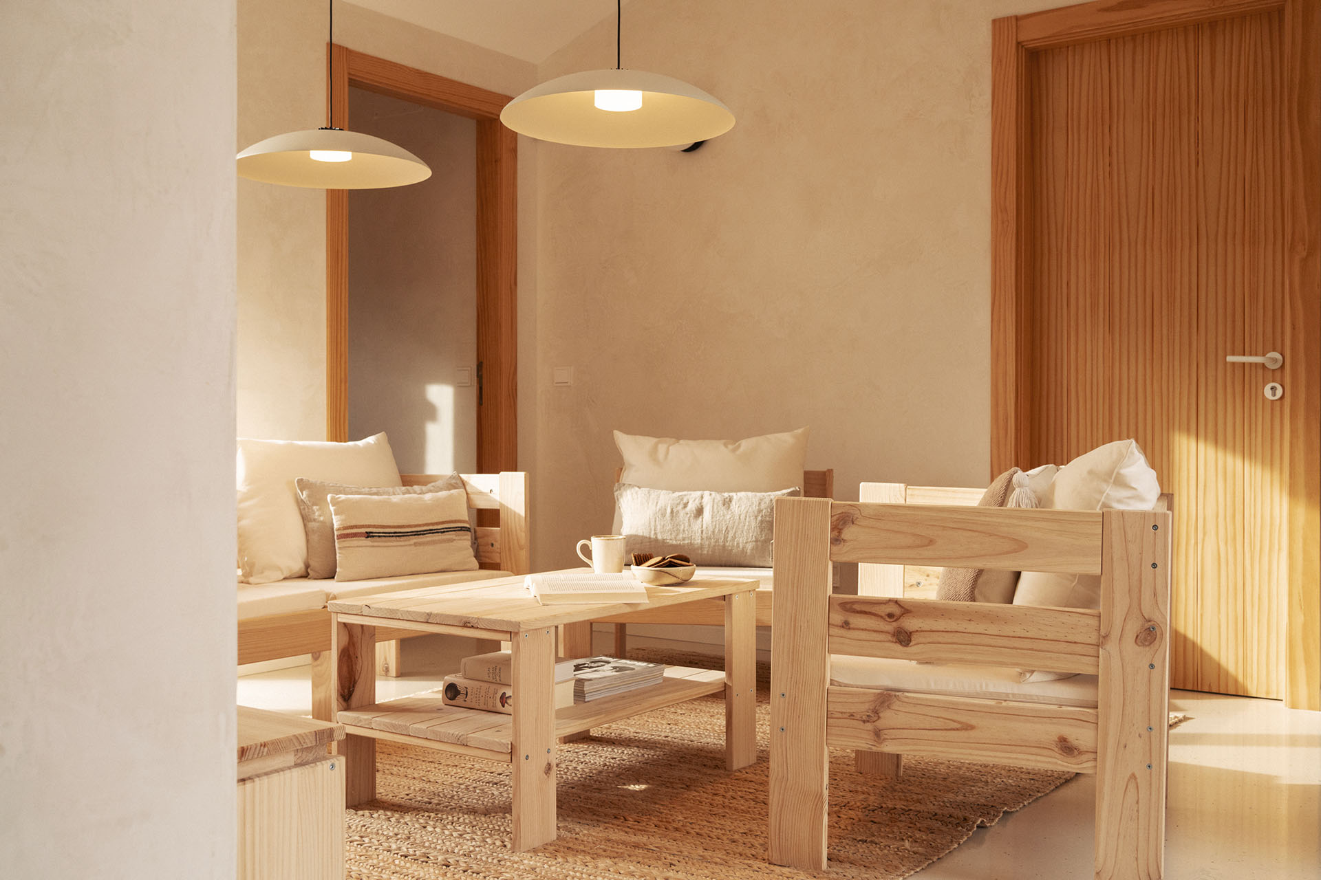 OREKA poltrona modular com 2 braços