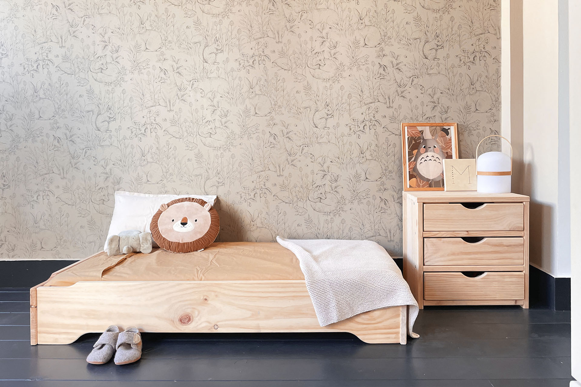 MENDI cama montessori empilhável 120x60