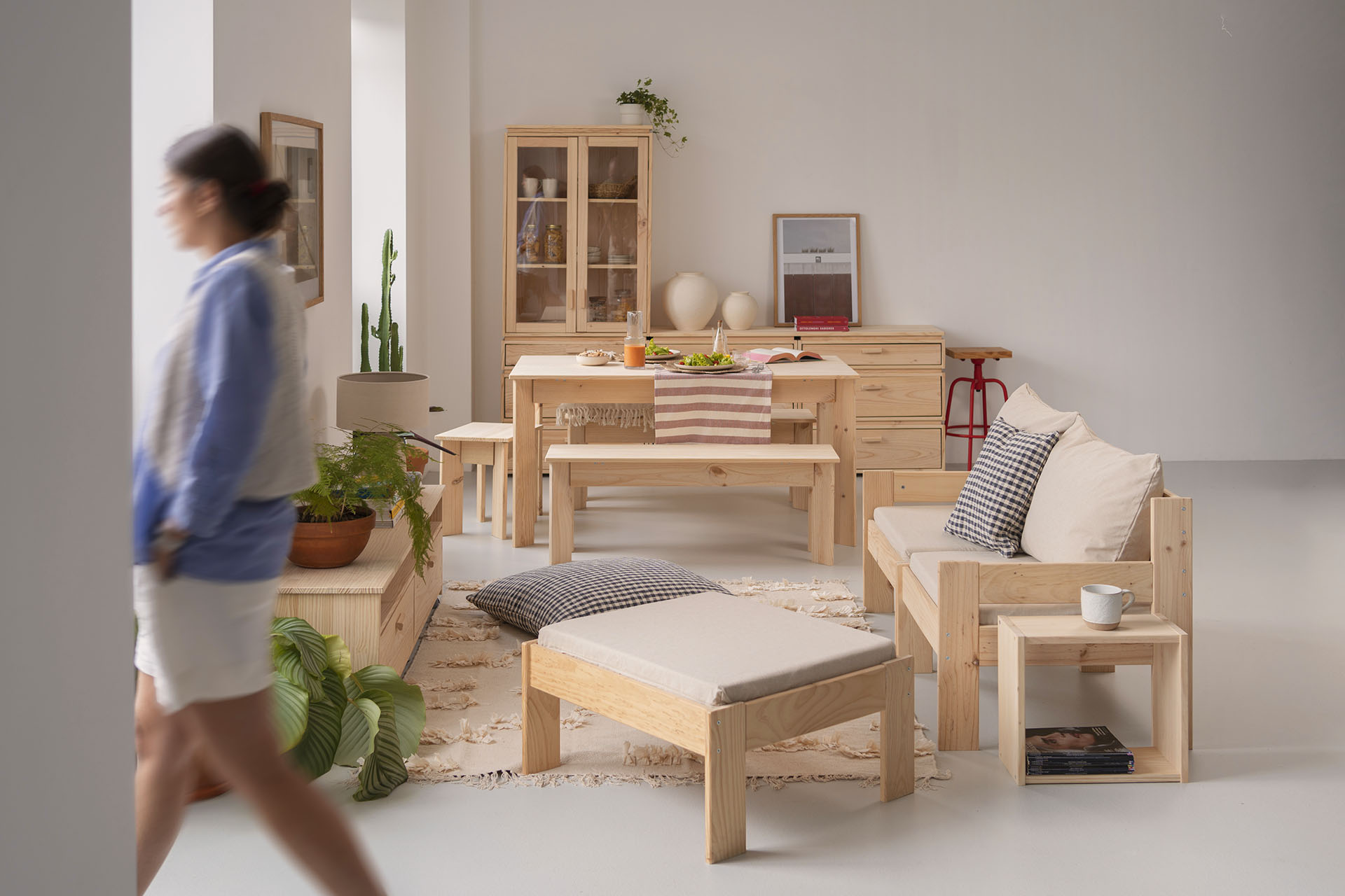 OREKA puff sofá modular