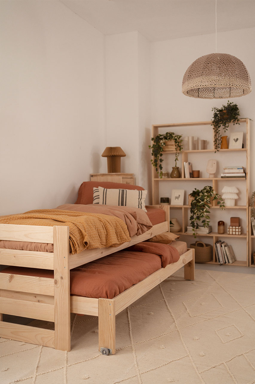 LORE cama dupla compacta