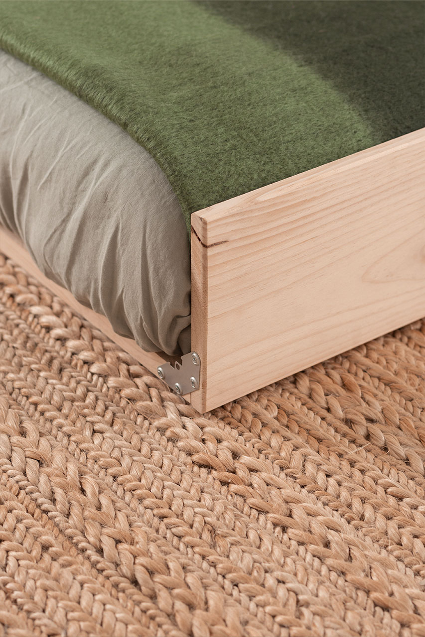 TRIOLO beliche de casal 140 com gaveta-cama
